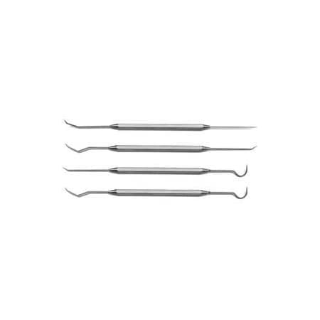 Moody Tools 25Mil. Double End Probe Set, 4 Pcs. 55-1965